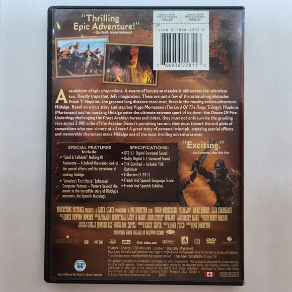 Hidalgo DVD Movie - Picture 3 of 5